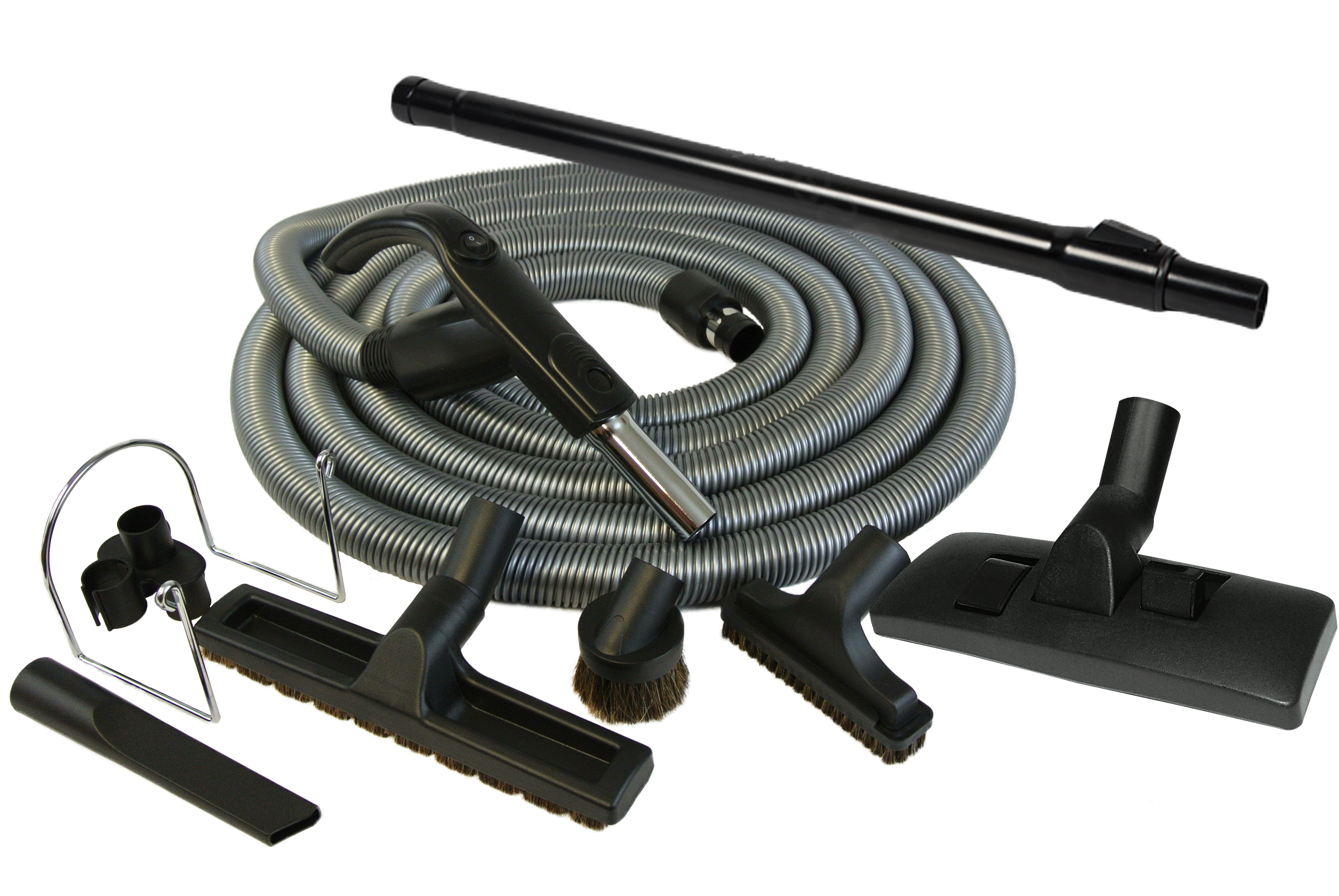Set-mit-Alurohr Zentralstaubsauger Schlauchset