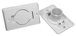 8507090302_ml Saugdose 80 x 130mm weiß